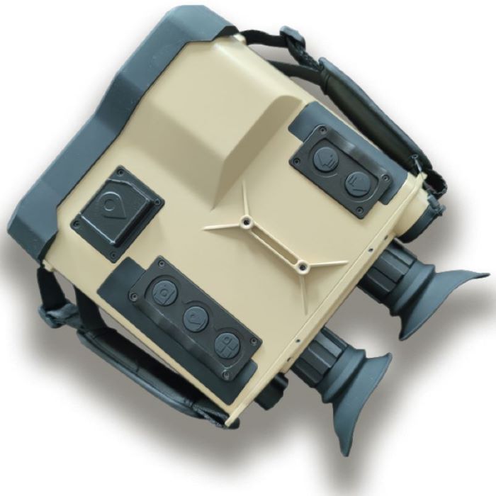 Five-optical Target Positioning Ballistic Thermal Binoculars With GPS Beidou